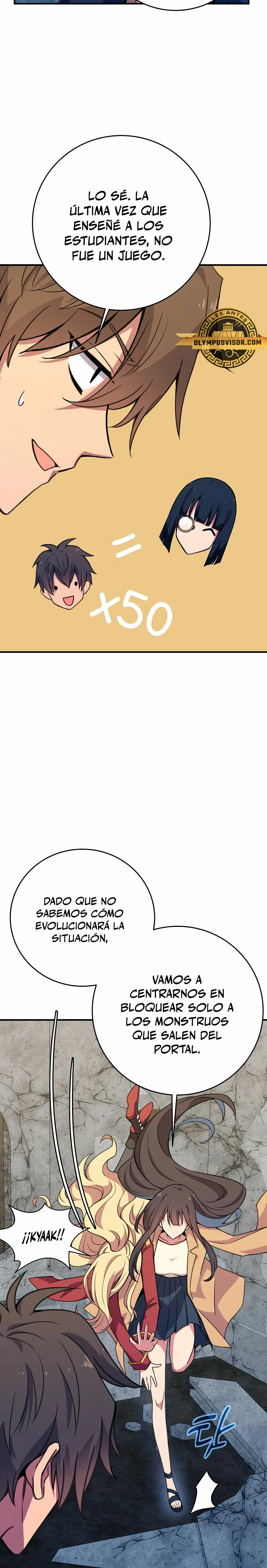 Me convertí en empleado a tiempo parcial para los  Dioses Capitulo 46 página 10