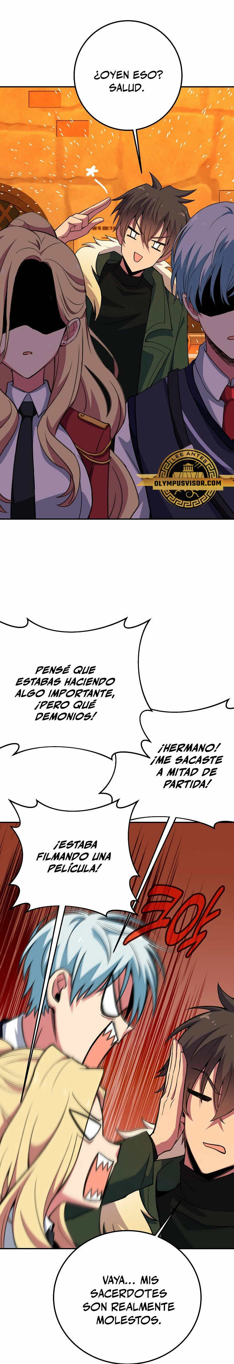 Me convertí en empleado a tiempo parcial para los  Dioses Capitulo 49 página 35