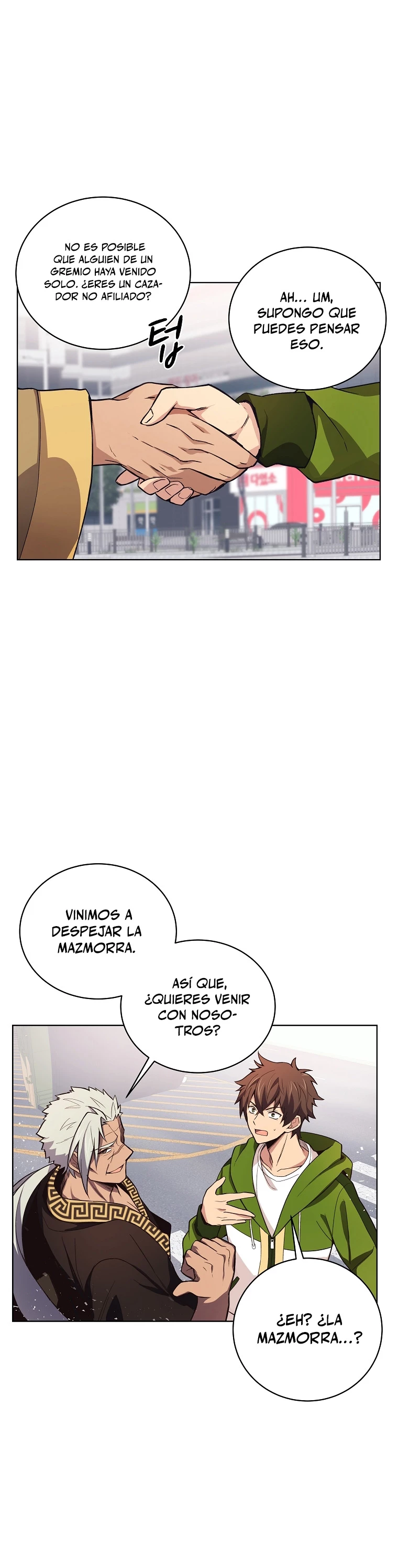 Me convertí en empleado a tiempo parcial para los  Dioses Capitulo 5 página 28