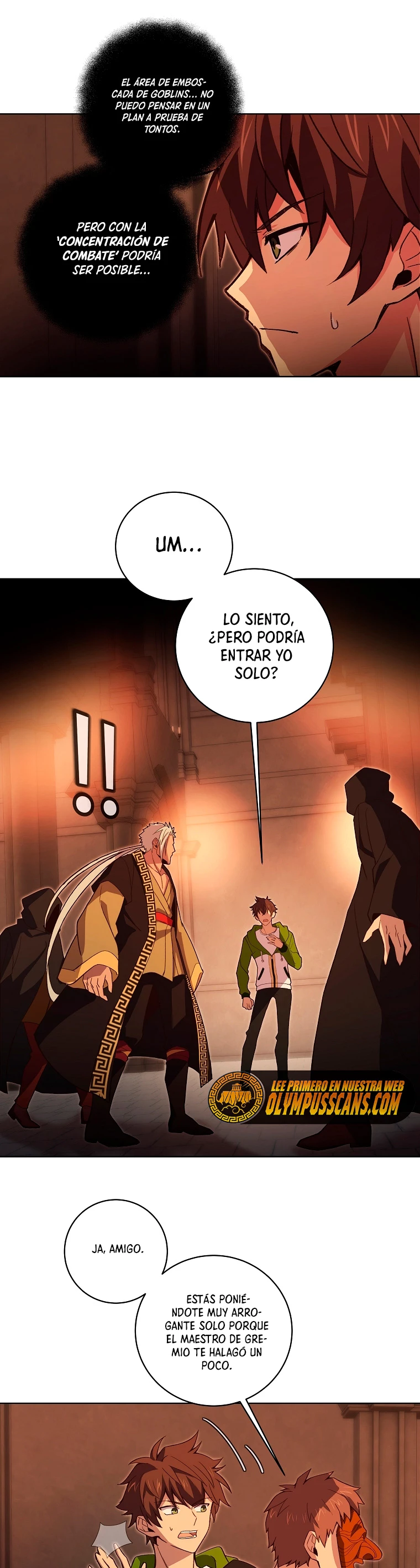 Me convertí en empleado a tiempo parcial para los  Dioses Capitulo 6 página 34