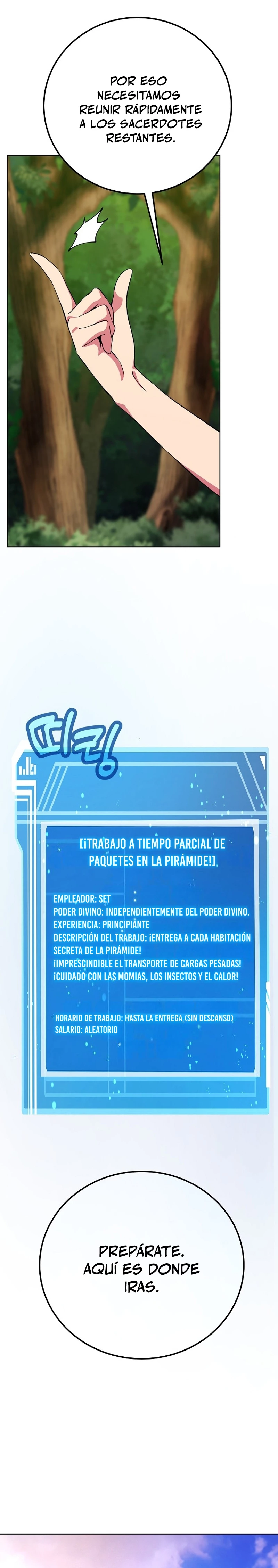 Me convertí en empleado a tiempo parcial para los  Dioses Capitulo 77 página 28