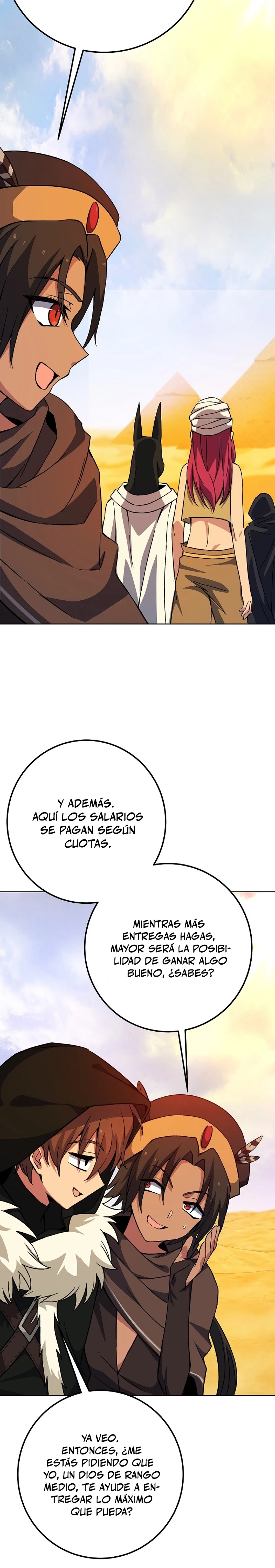 Me convertí en empleado a tiempo parcial para los  Dioses Capitulo 77 página 35