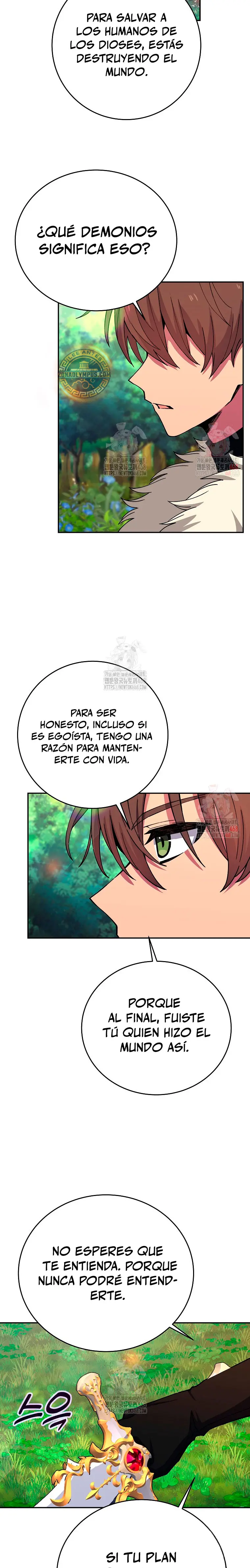 Me convertí en empleado a tiempo parcial para los  Dioses Capitulo 99 página 11