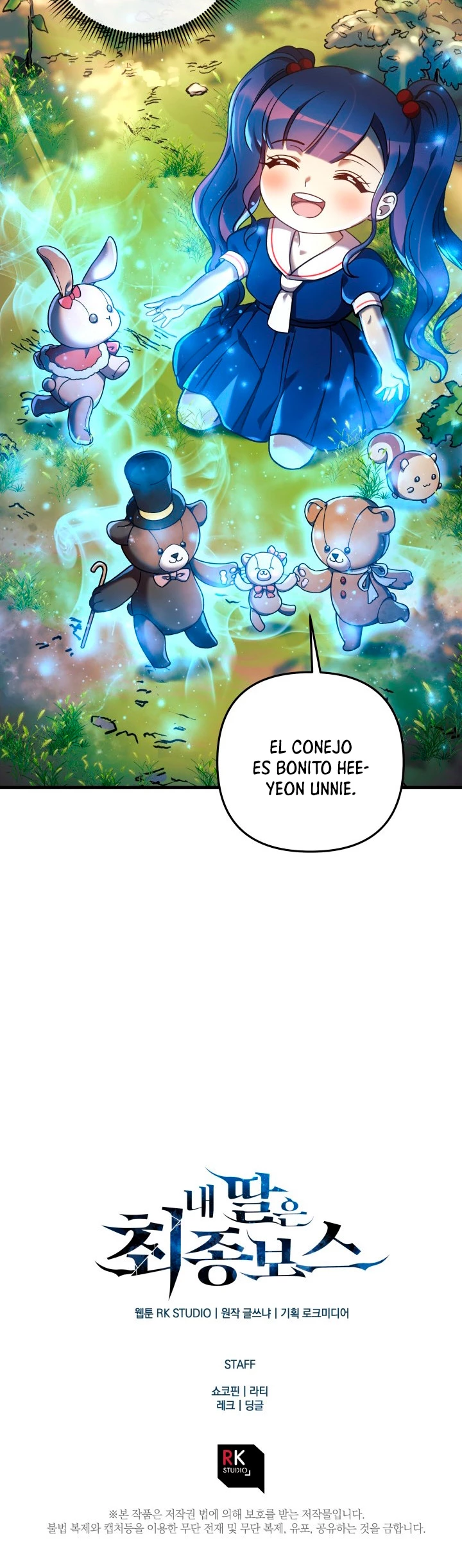 Mi hija es el jefe final Capitulo 15 página 43