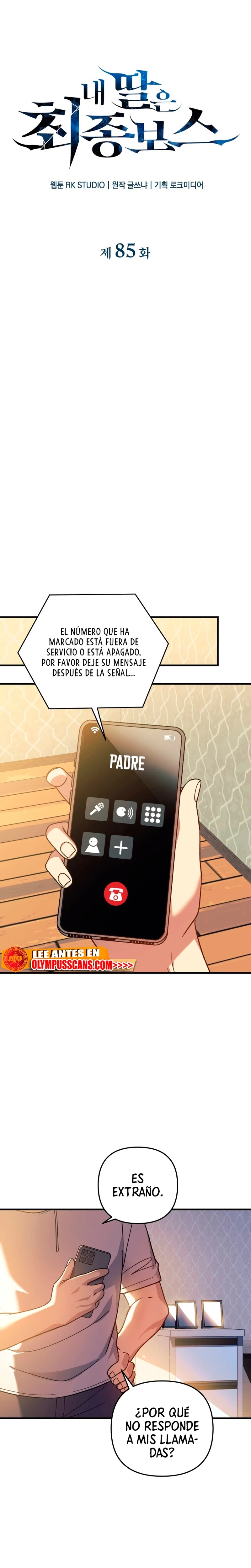 Mi hija es el jefe final Capitulo 85 página 8