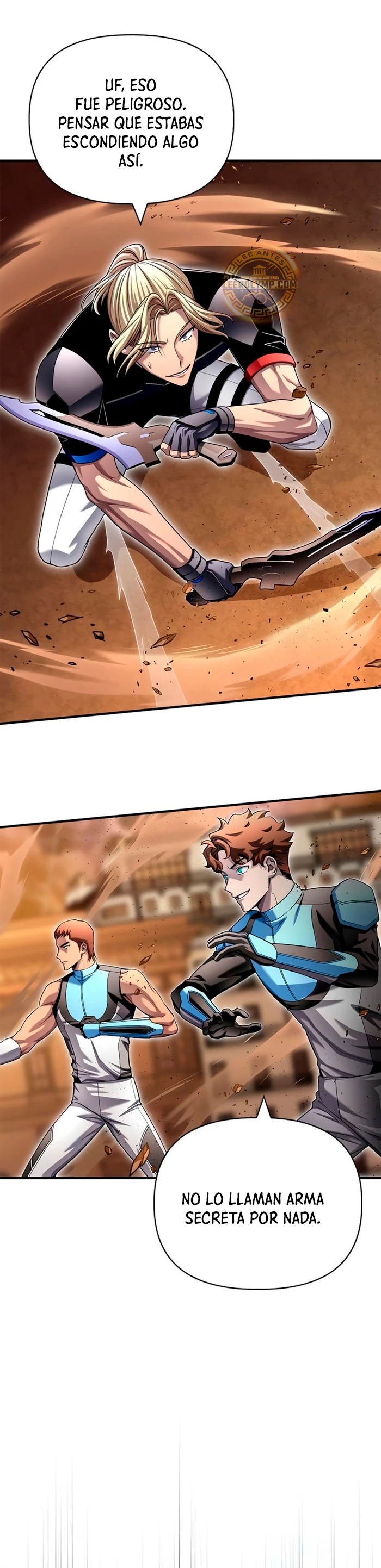 Campo de Batalla Super Humano Capitulo 116 página 35