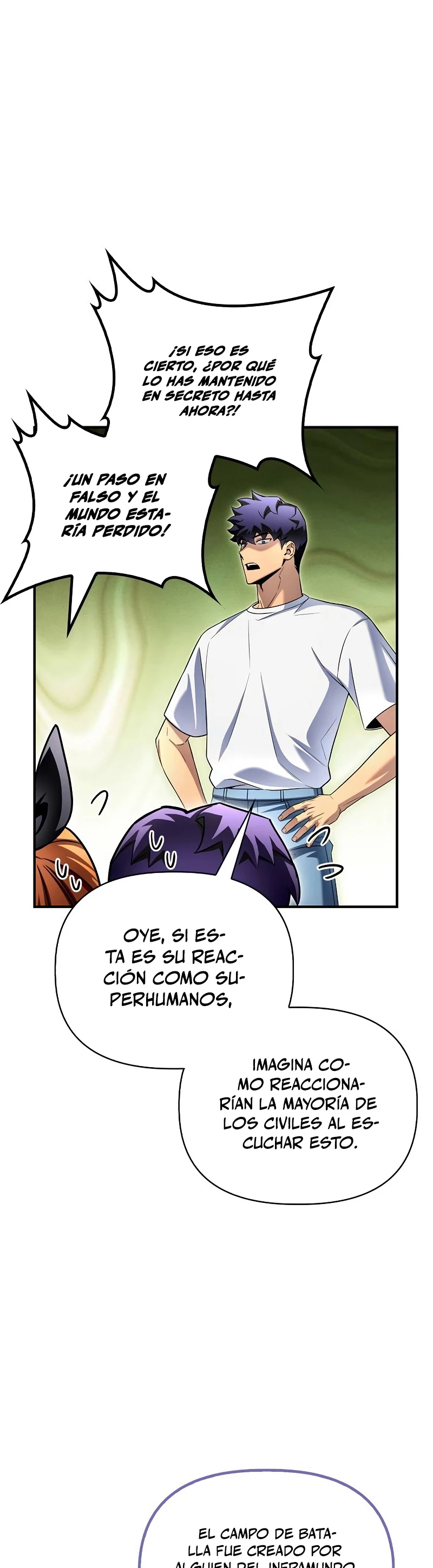 Campo de Batalla Super Humano Capitulo 129 página 14