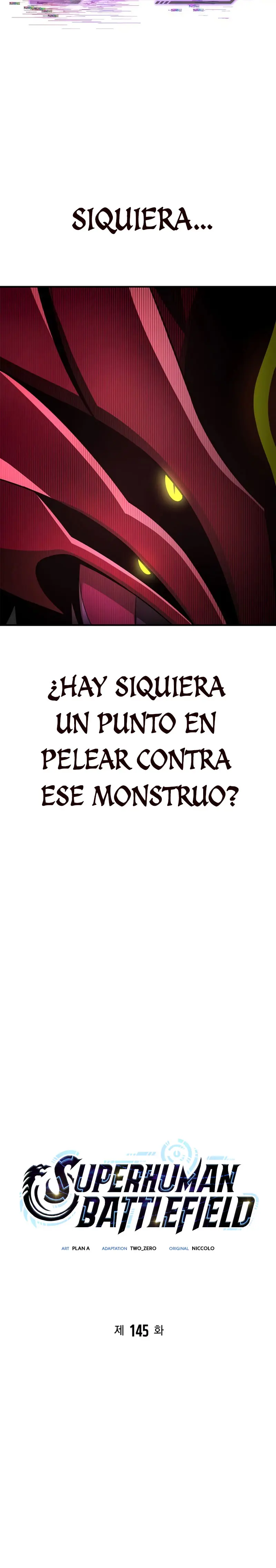 Campo de Batalla Super Humano Capitulo 145 página 18