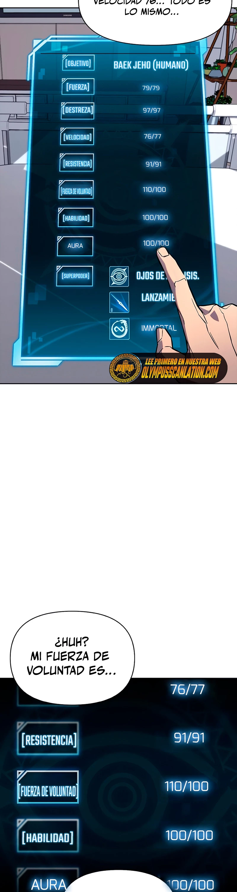 Campo de Batalla Super Humano Capitulo 2 página 55