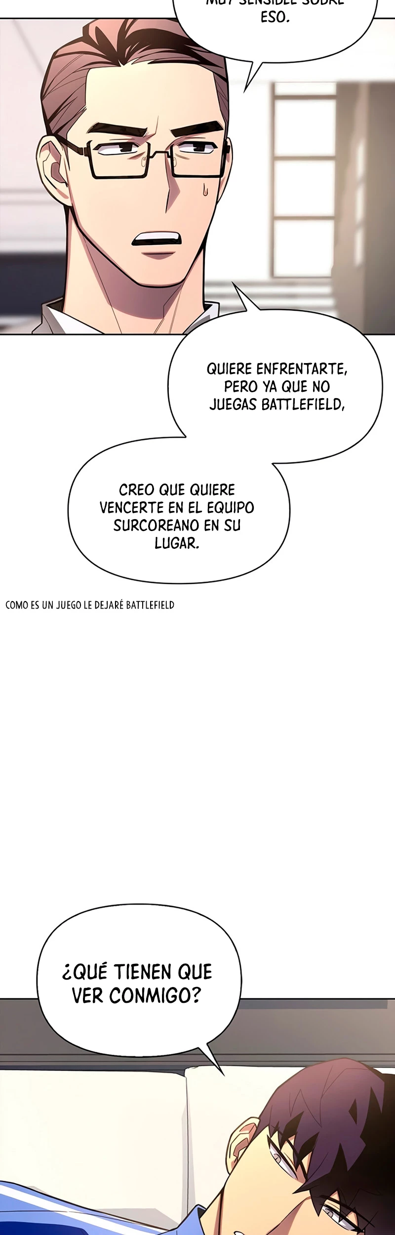 Campo de Batalla Super Humano Capitulo 4 página 10