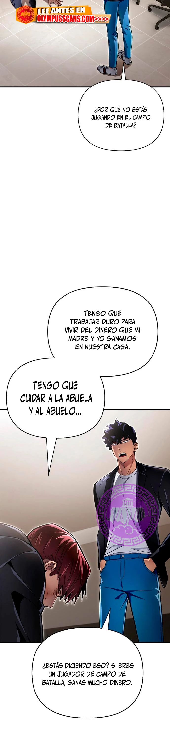 Campo de Batalla Super Humano Capitulo 50 página 55