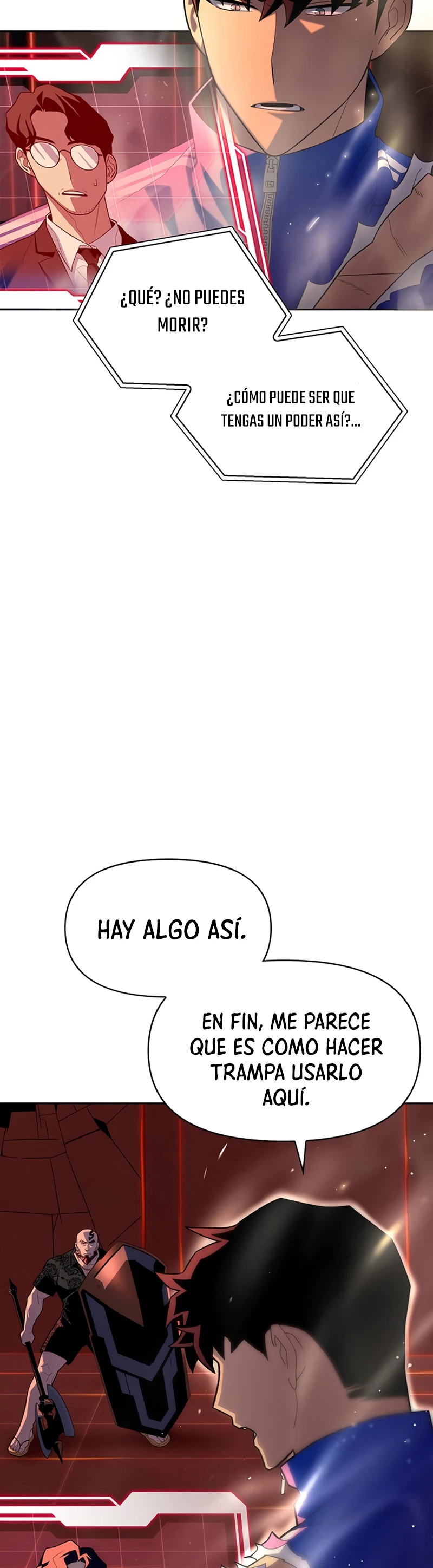 Campo de Batalla Super Humano Capitulo 6 página 8