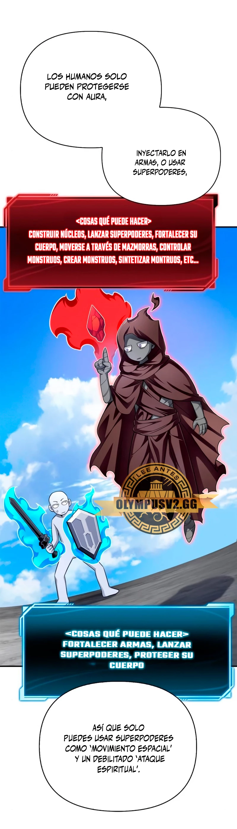 Campo de Batalla Super Humano Capitulo 69 página 70