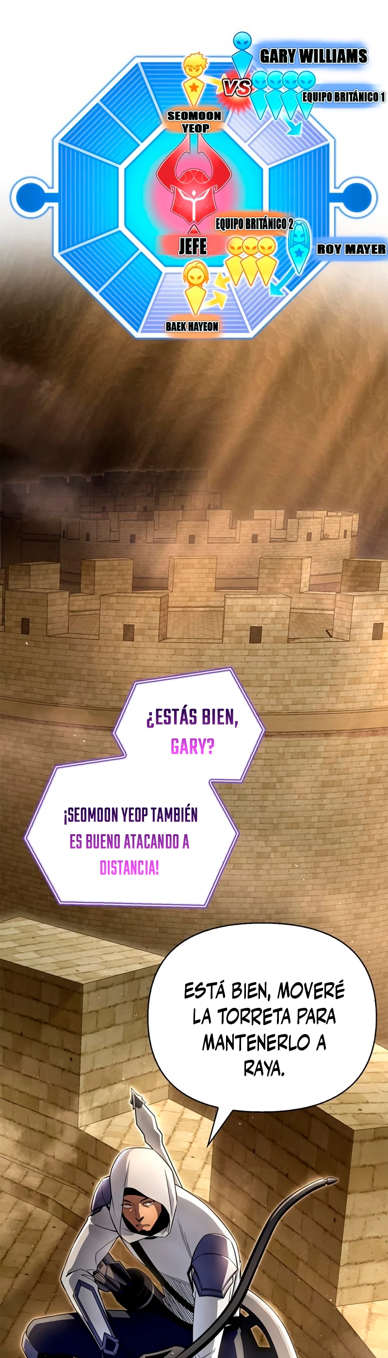 Campo de Batalla Super Humano Capitulo 75 página 2