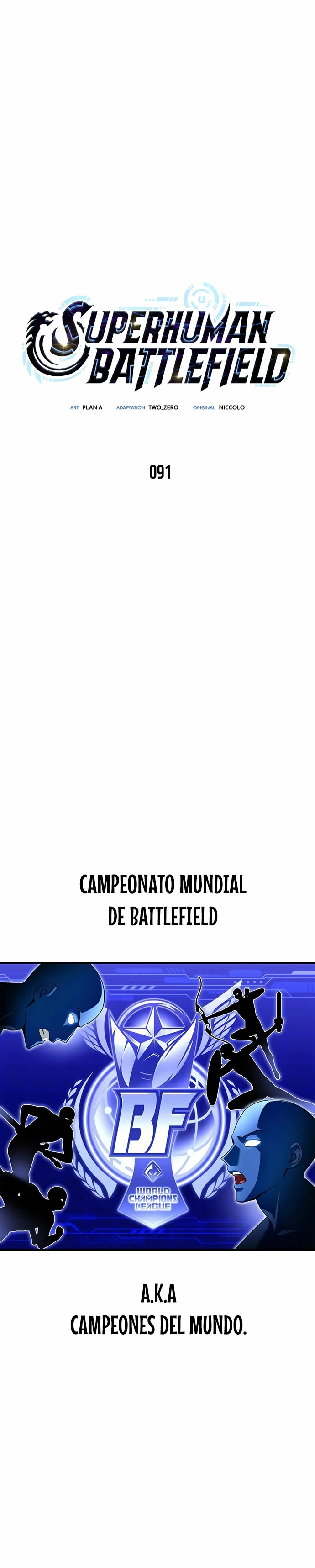 Campo de Batalla Super Humano Capitulo 91 página 3