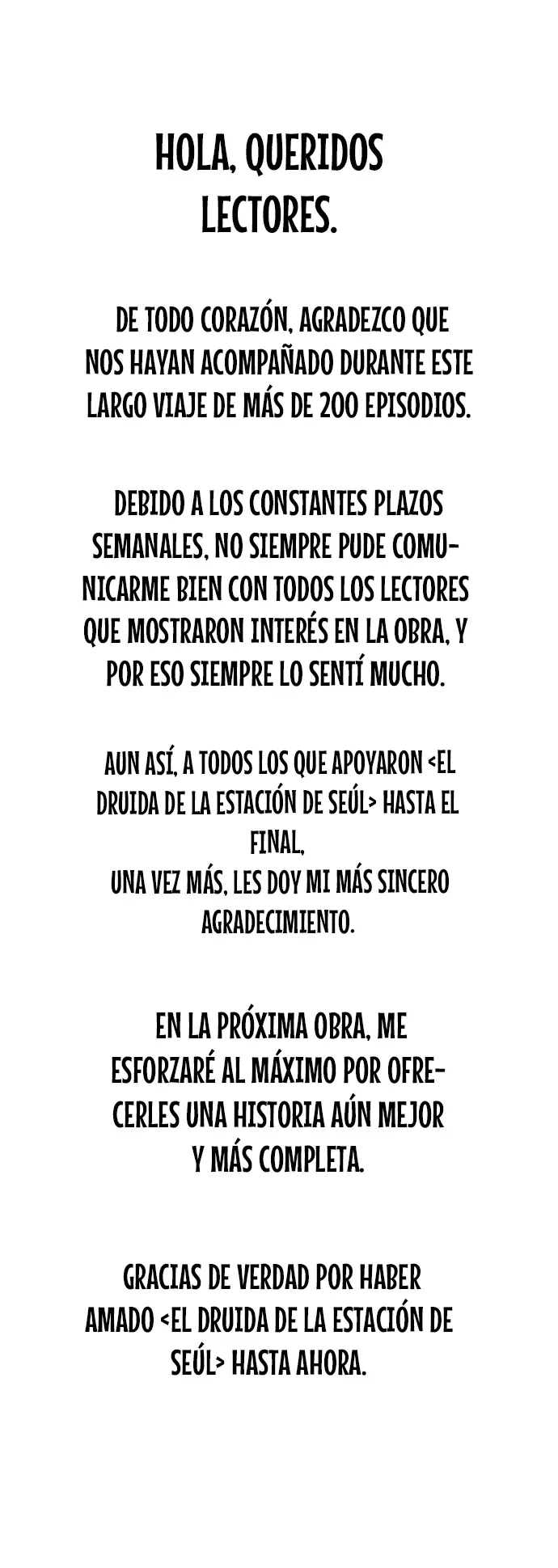 Druida de la Estación de Seúl Capitulo 207.5 página 2