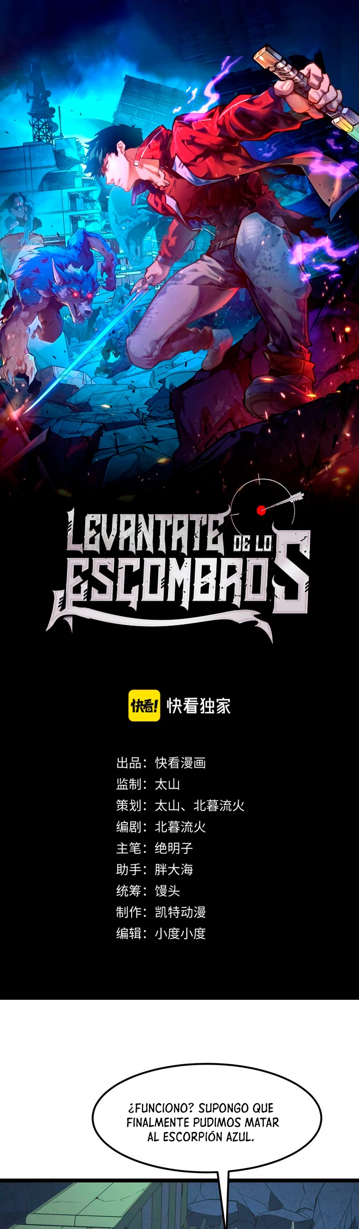 Levantate de los Escombros Capitulo 110 página 3