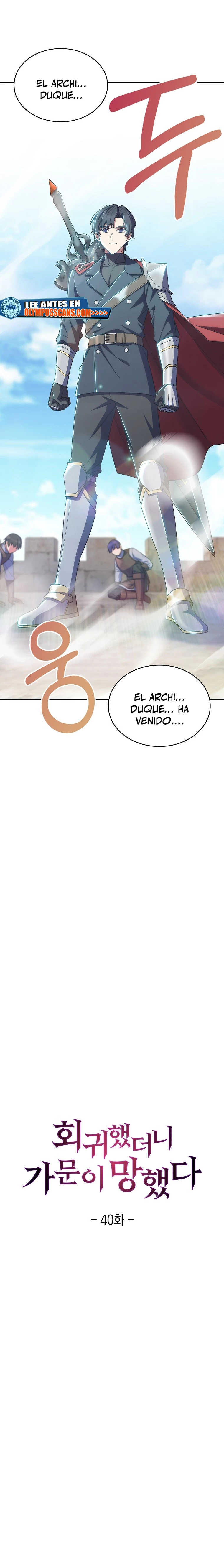 Regresé a mi arruinada familia Capitulo 40 página 10