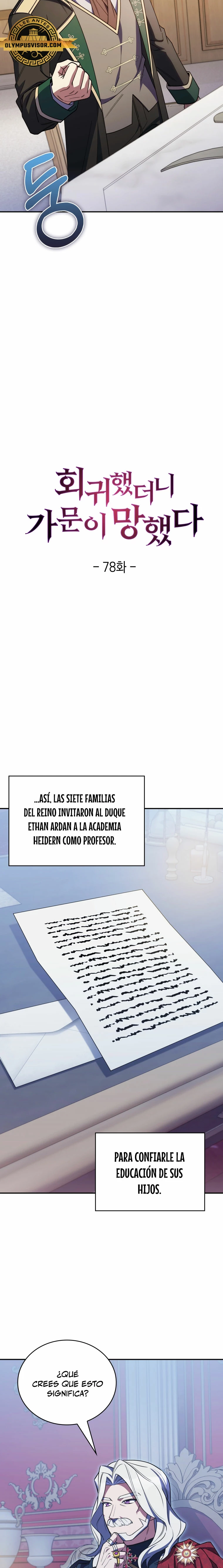 Regresé a mi arruinada familia Capitulo 78 página 10
