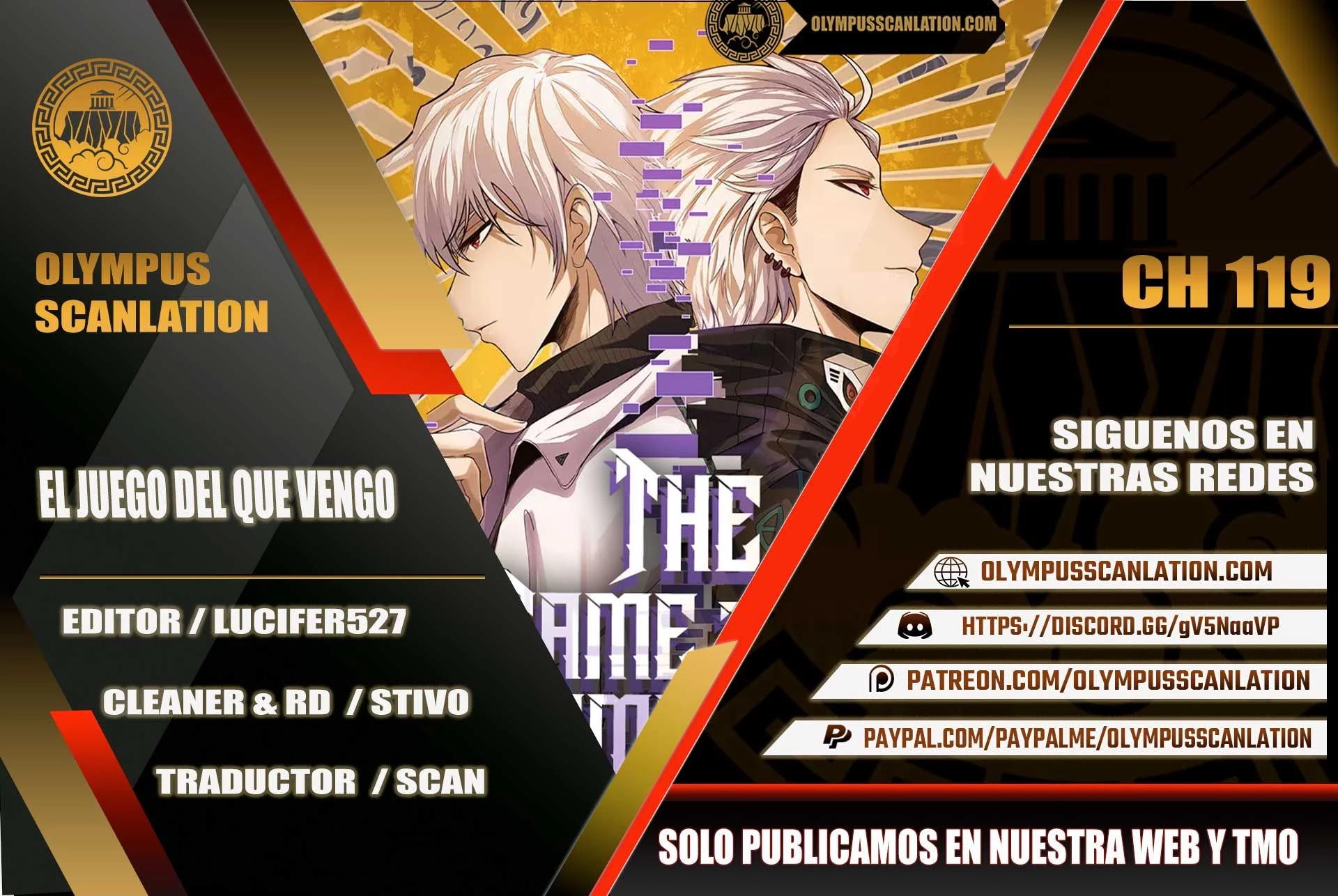 El juego del que vengo Capitulo 119 página 2