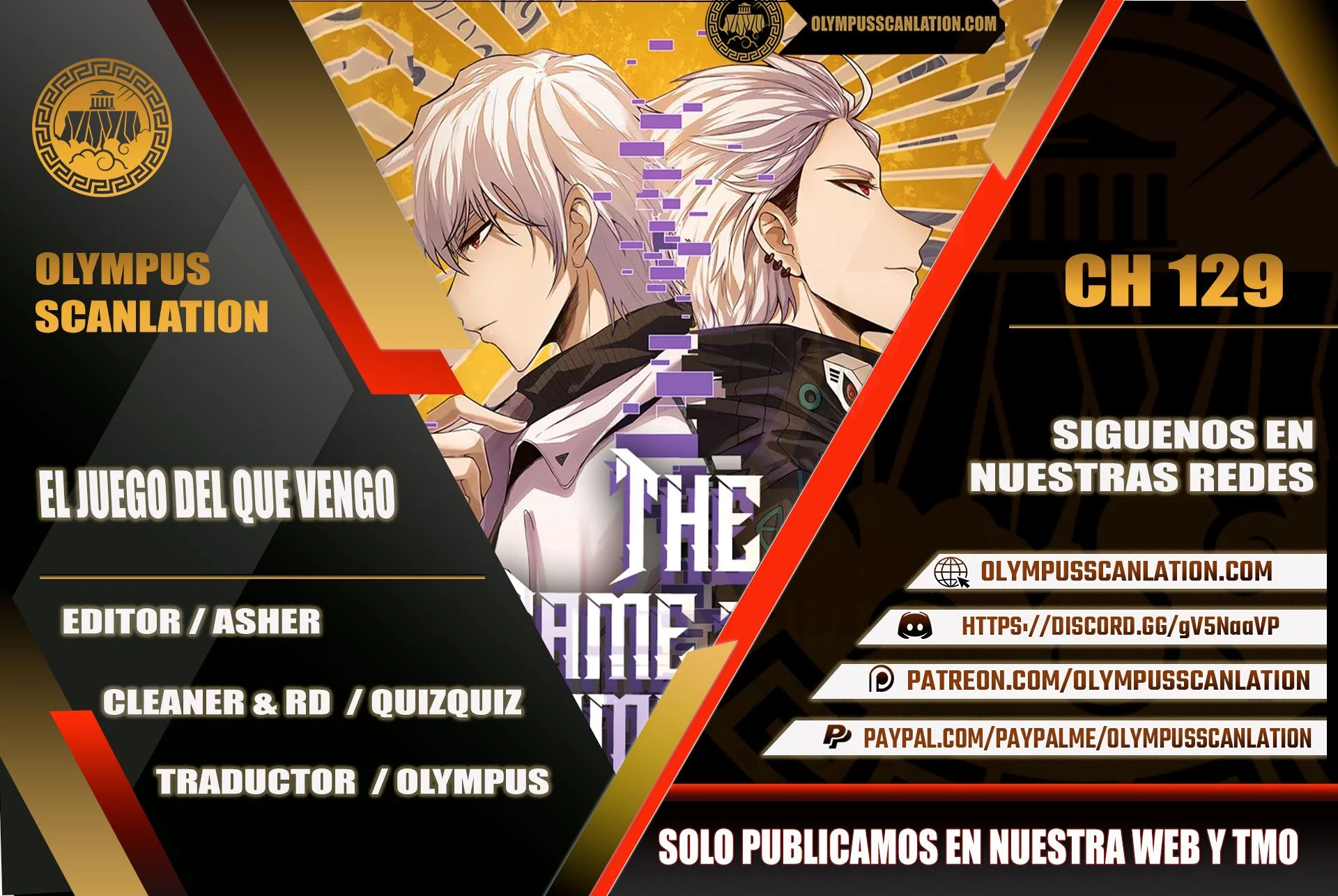 El juego del que vengo Capitulo 129 página 2