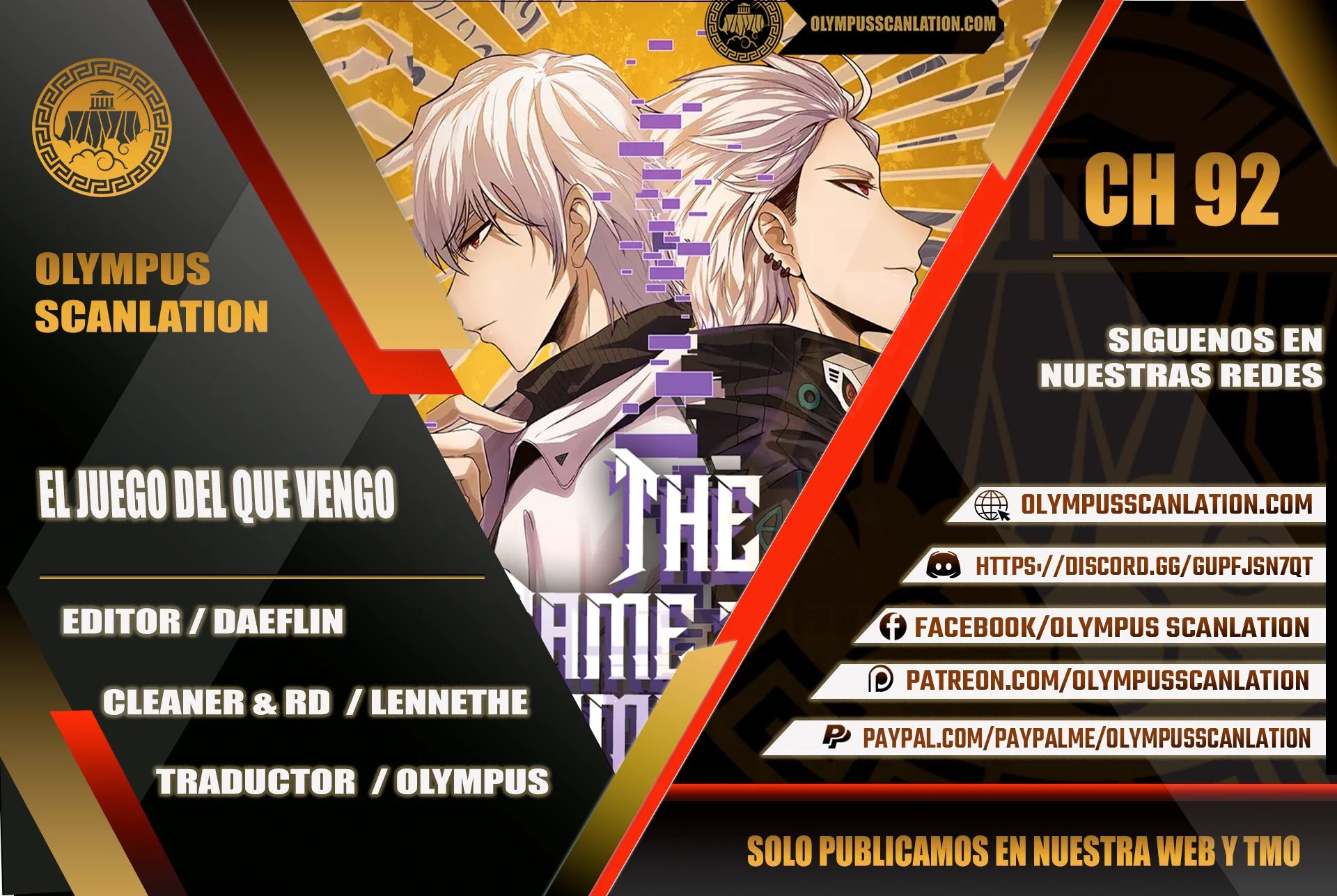 El juego del que vengo Capitulo 92 página 2
