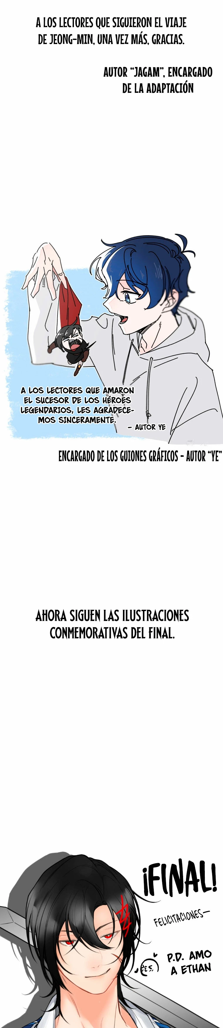 El sucesor de los Héroes Legendarios Capitulo 75.05 página 2