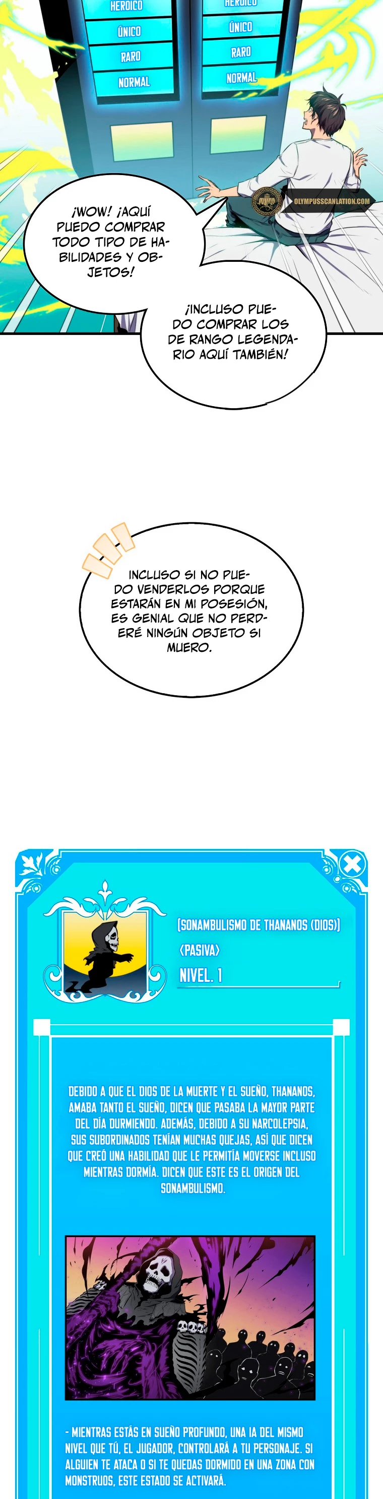 Ranker Dormido Capitulo 3 página 43