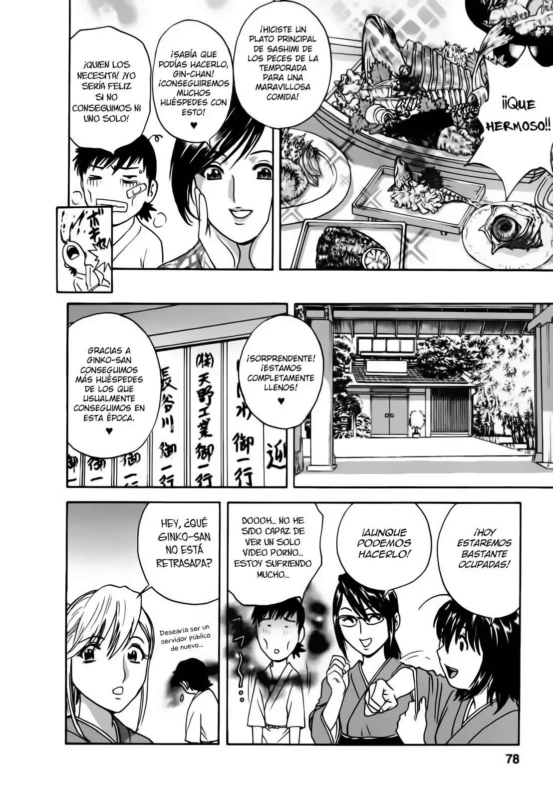 Zokkon! Boing Onsen Capitulo 4 página 8