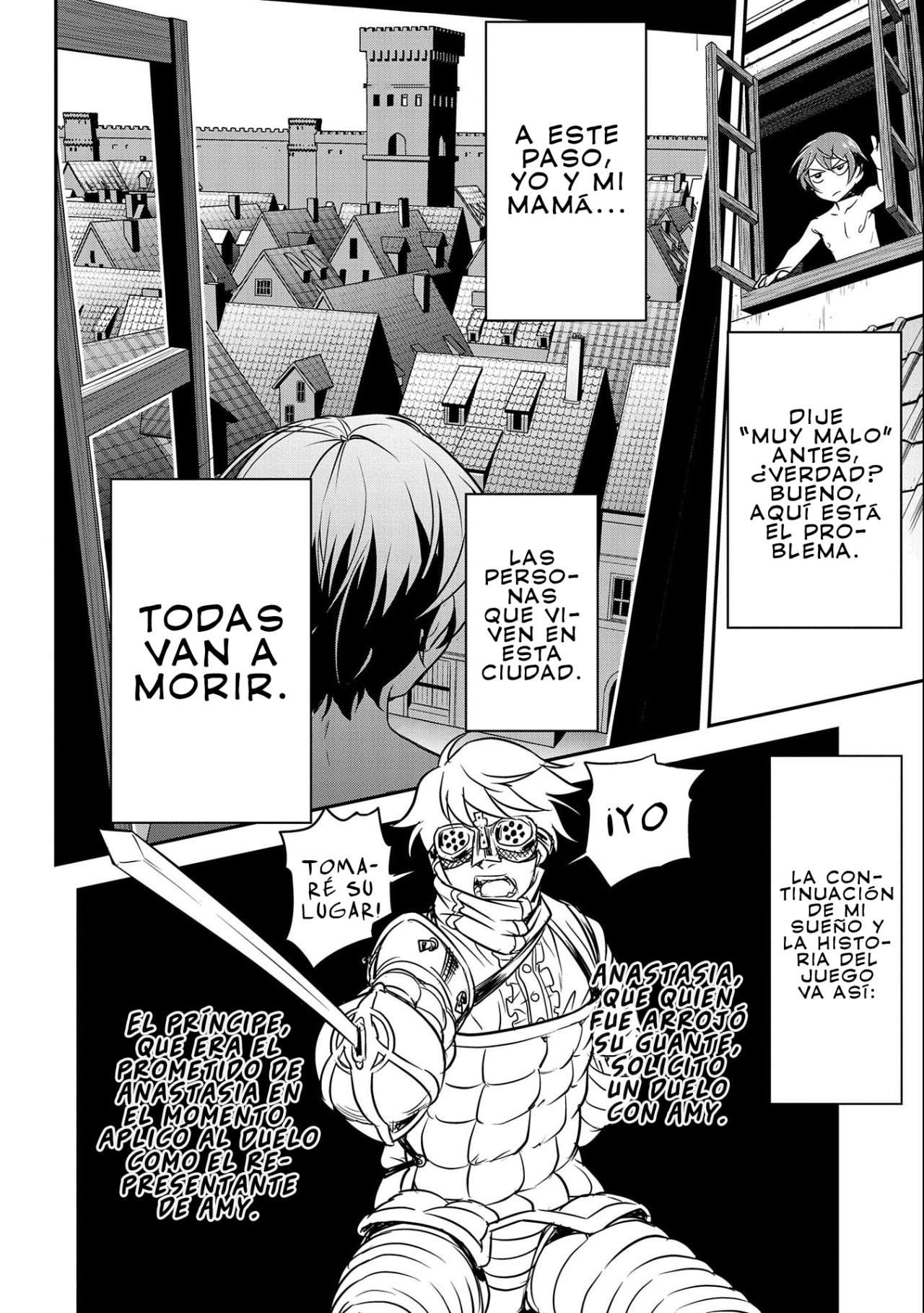 Chounin A wa Akuyaku Reijou wo Doushitemo Sukuitai Capitulo 1 página 10