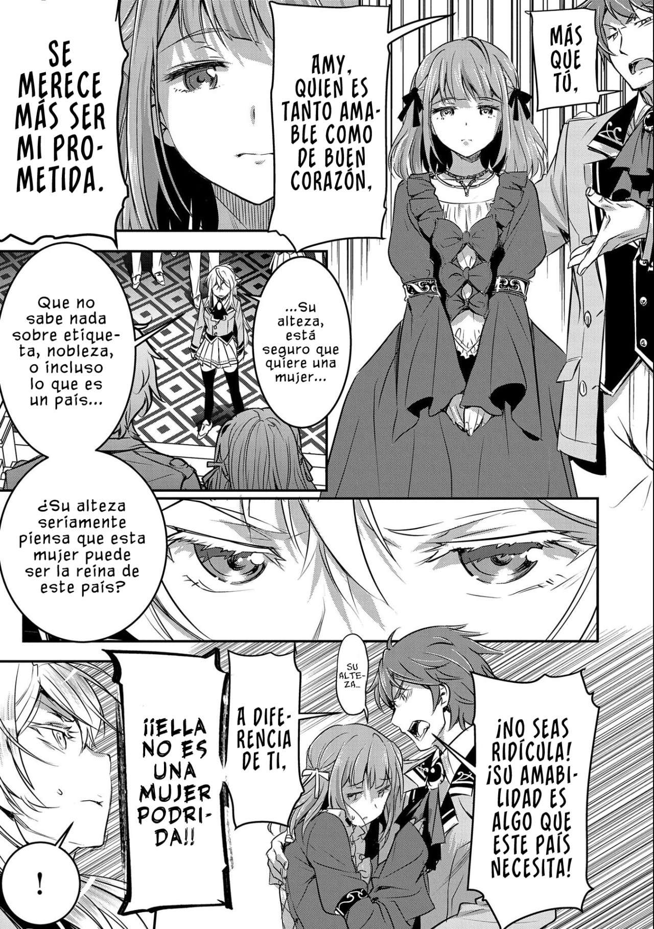 Chounin A wa Akuyaku Reijou wo Doushitemo Sukuitai Capitulo 1 página 3