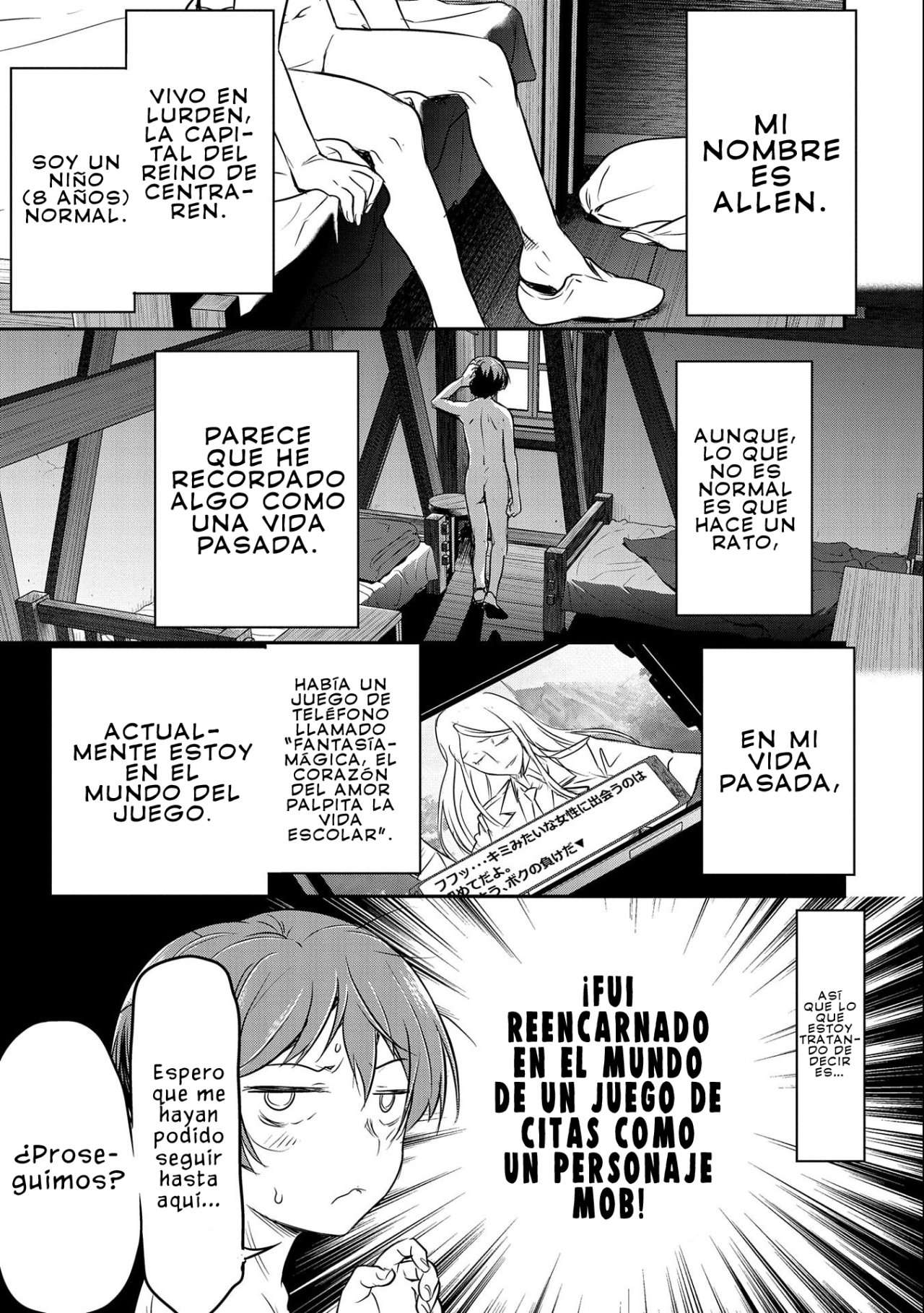 Chounin A wa Akuyaku Reijou wo Doushitemo Sukuitai Capitulo 1 página 9