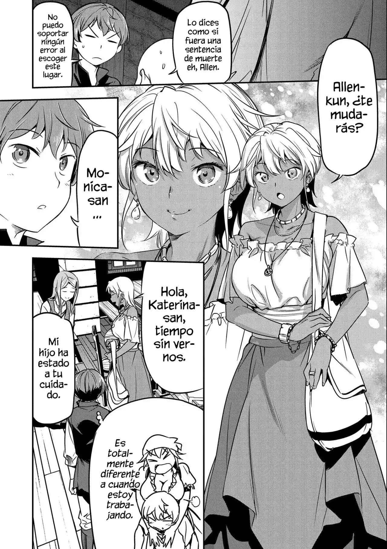 Chounin A wa Akuyaku Reijou wo Doushitemo Sukuitai Capitulo 11 página 8