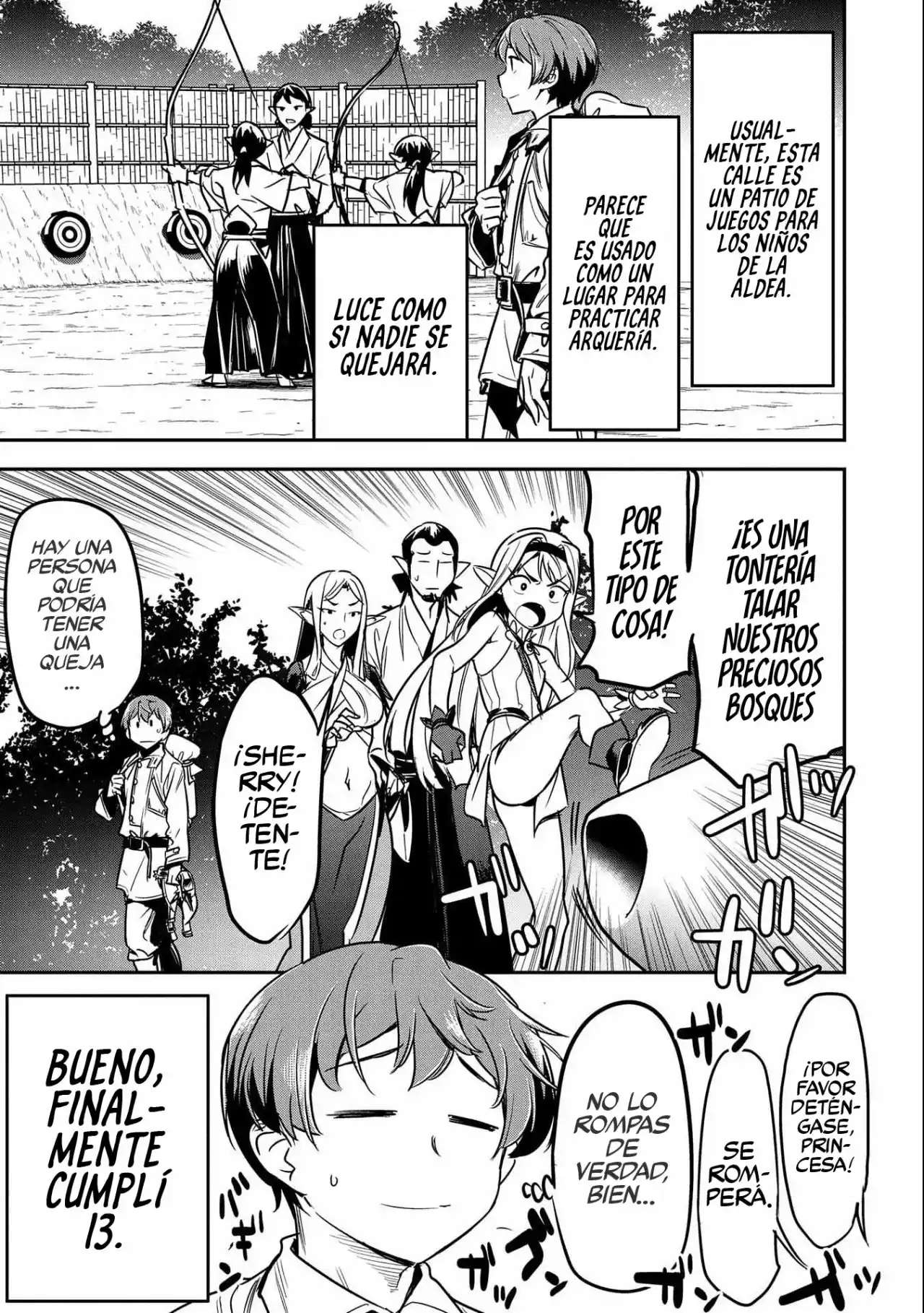 Chounin A wa Akuyaku Reijou wo Doushitemo Sukuitai Capitulo 12 página 23