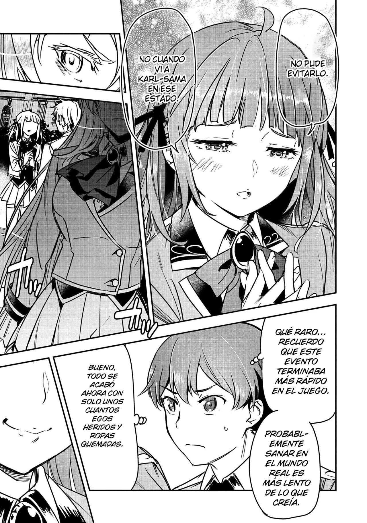 Chounin A wa Akuyaku Reijou wo Doushitemo Sukuitai Capitulo 17 página 5