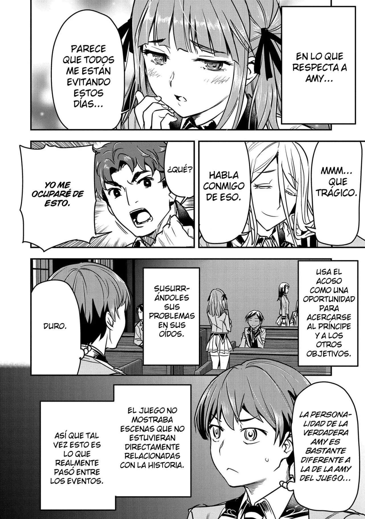 Chounin A wa Akuyaku Reijou wo Doushitemo Sukuitai Capitulo 17 página 8