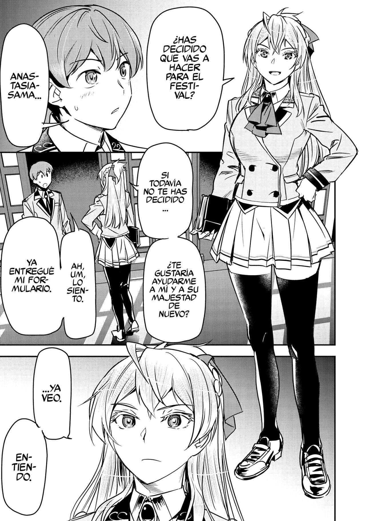 Chounin A wa Akuyaku Reijou wo Doushitemo Sukuitai Capitulo 18 página 17