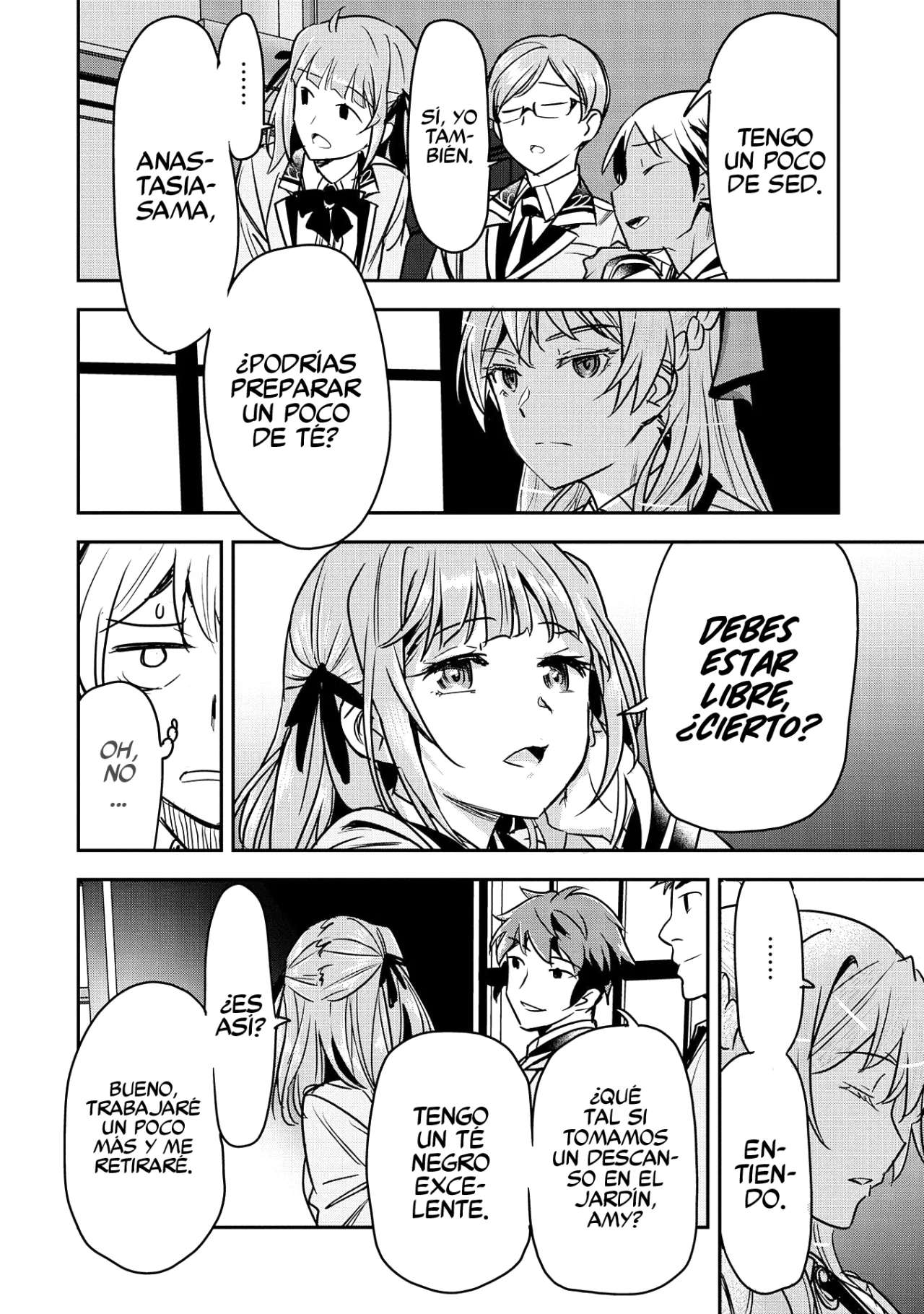 Chounin A wa Akuyaku Reijou wo Doushitemo Sukuitai Capitulo 18 página 20