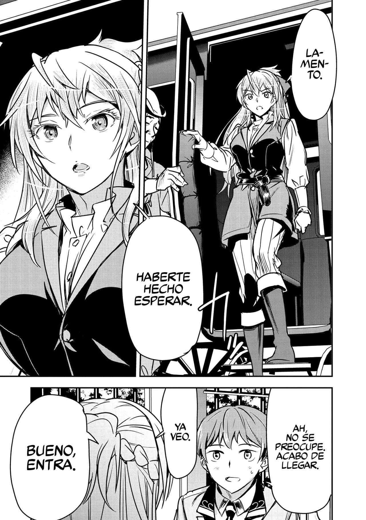 Chounin A wa Akuyaku Reijou wo Doushitemo Sukuitai Capitulo 18 página 4