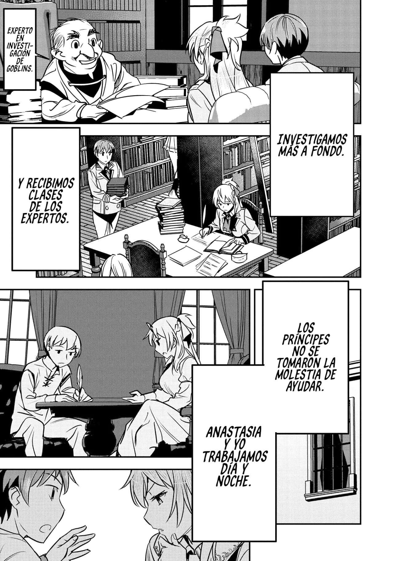Chounin A wa Akuyaku Reijou wo Doushitemo Sukuitai Capitulo 18 página 9
