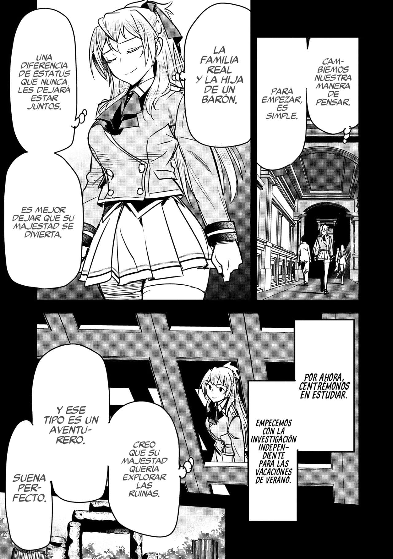 Chounin A wa Akuyaku Reijou wo Doushitemo Sukuitai Capitulo 19 página 15