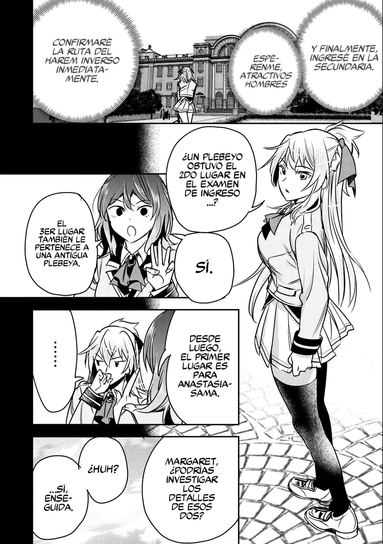 Chounin A wa Akuyaku Reijou wo Doushitemo Sukuitai Capitulo 19 página 4