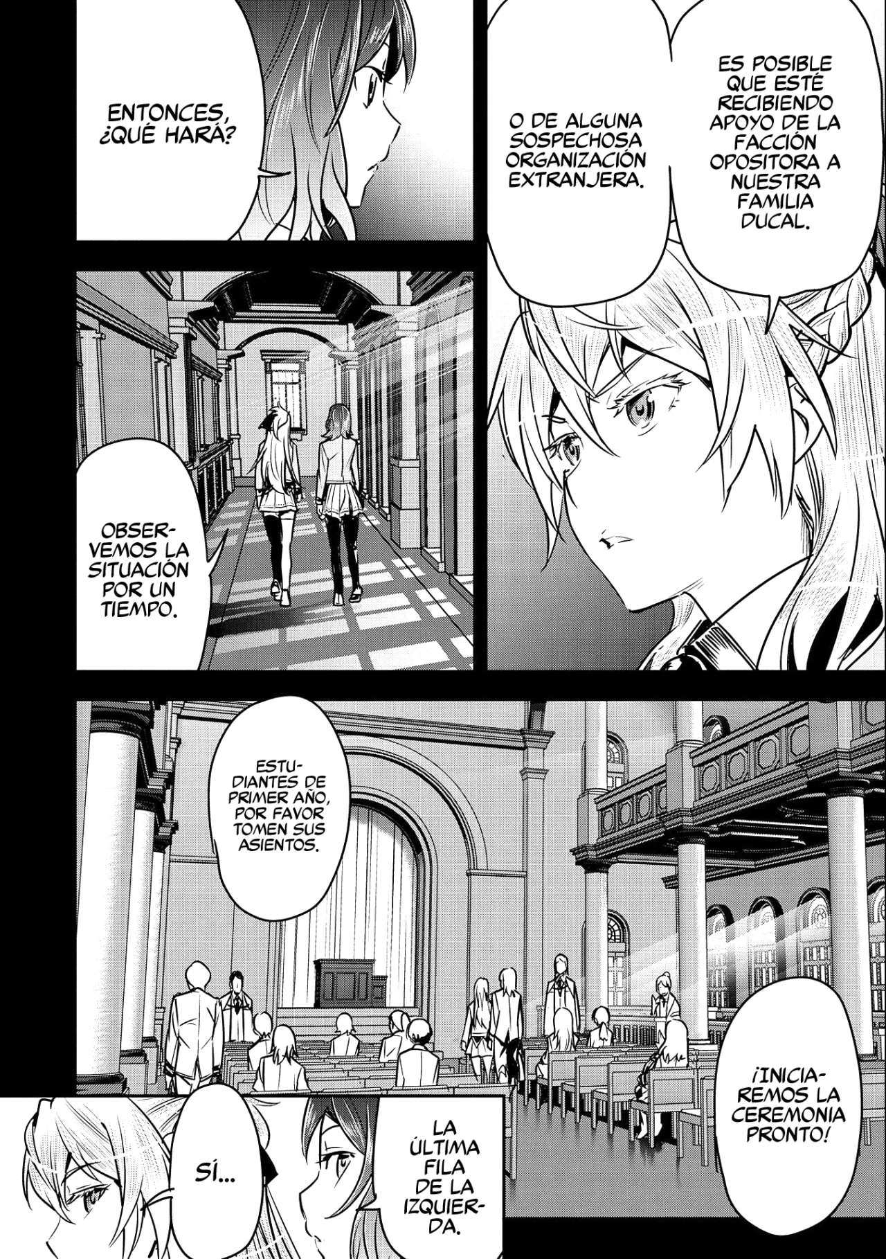 Chounin A wa Akuyaku Reijou wo Doushitemo Sukuitai Capitulo 19 página 6