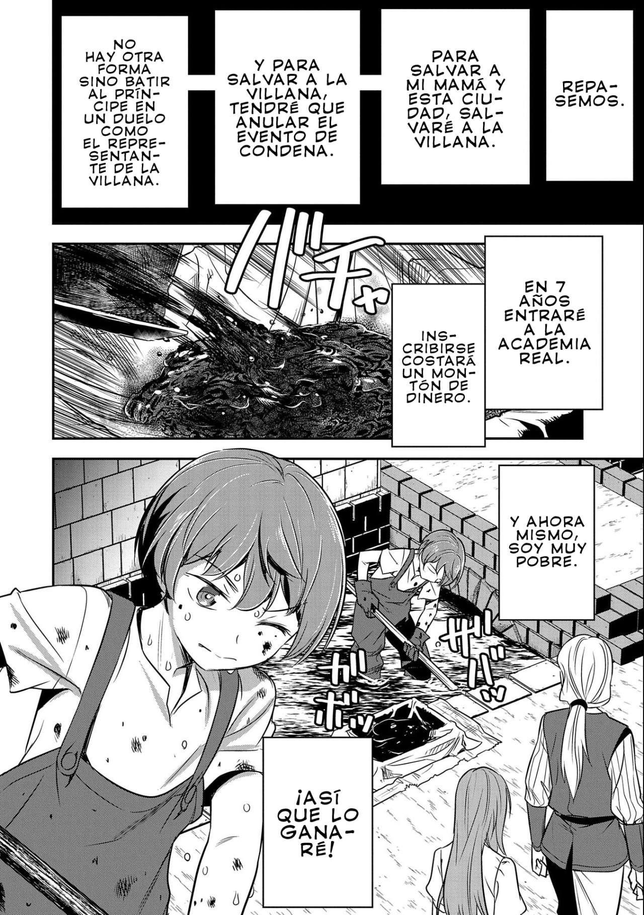 Chounin A wa Akuyaku Reijou wo Doushitemo Sukuitai Capitulo 2 página 8