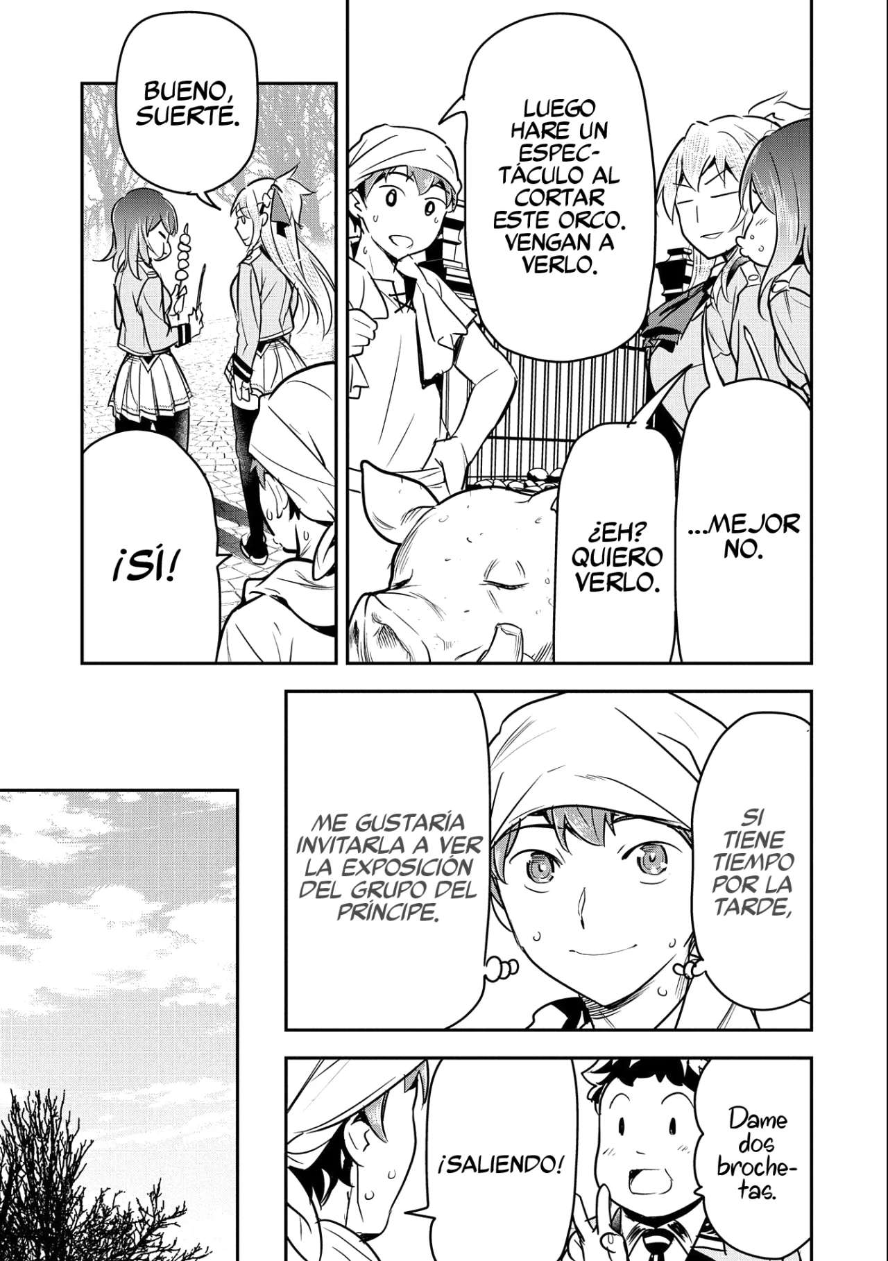 Chounin A wa Akuyaku Reijou wo Doushitemo Sukuitai Capitulo 20 página 11
