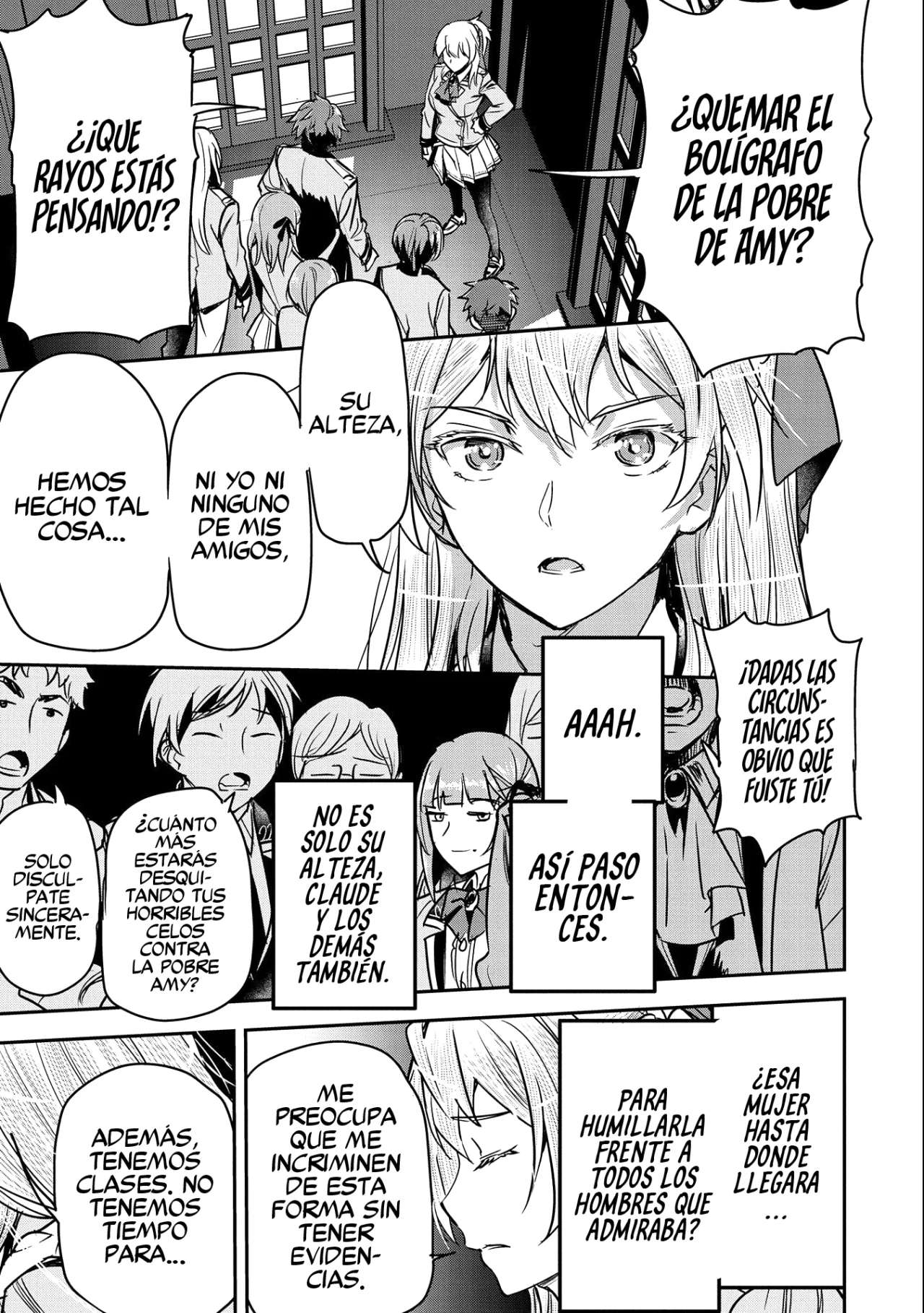 Chounin A wa Akuyaku Reijou wo Doushitemo Sukuitai Capitulo 20 página 25