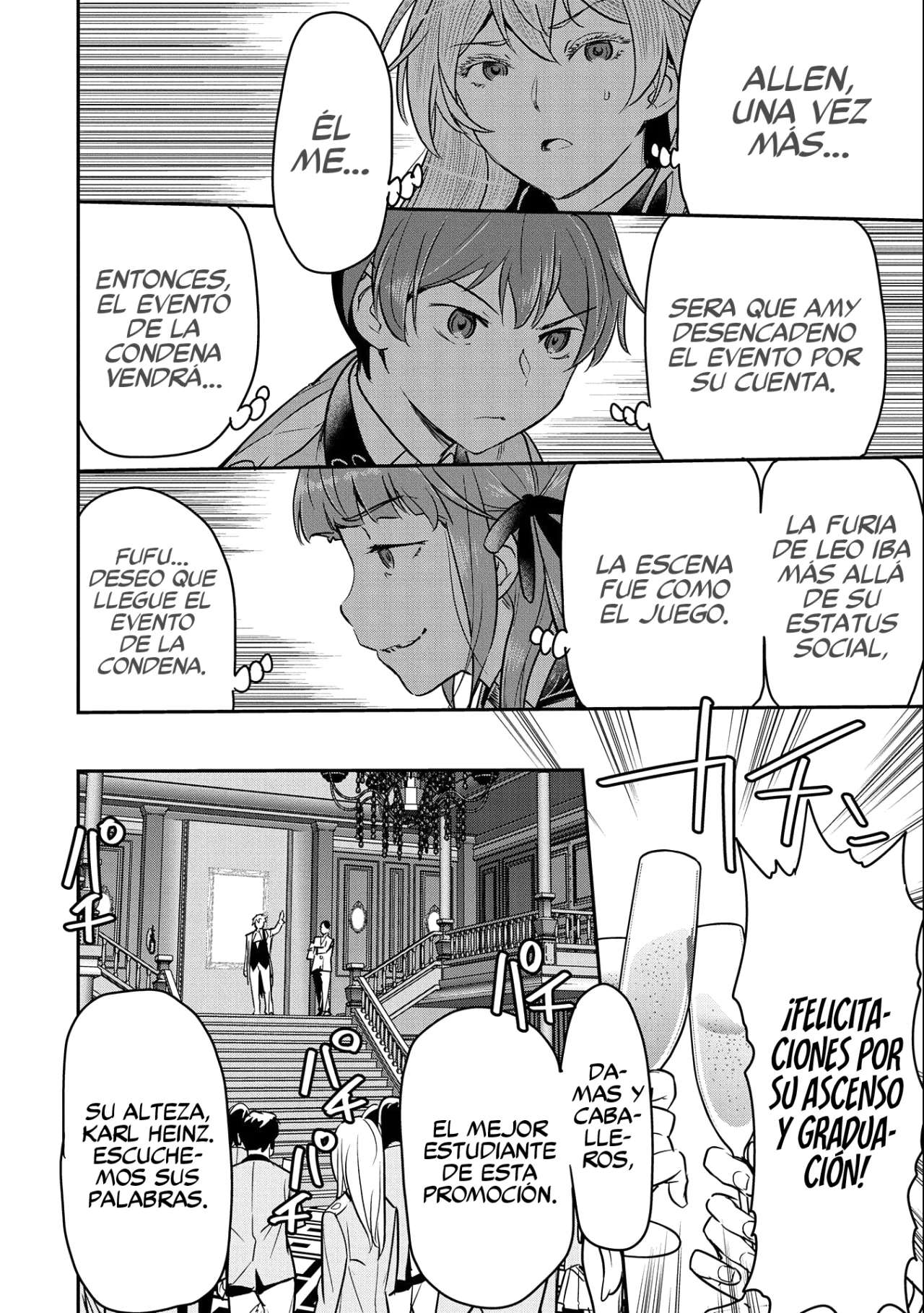 Chounin A wa Akuyaku Reijou wo Doushitemo Sukuitai Capitulo 20 página 28