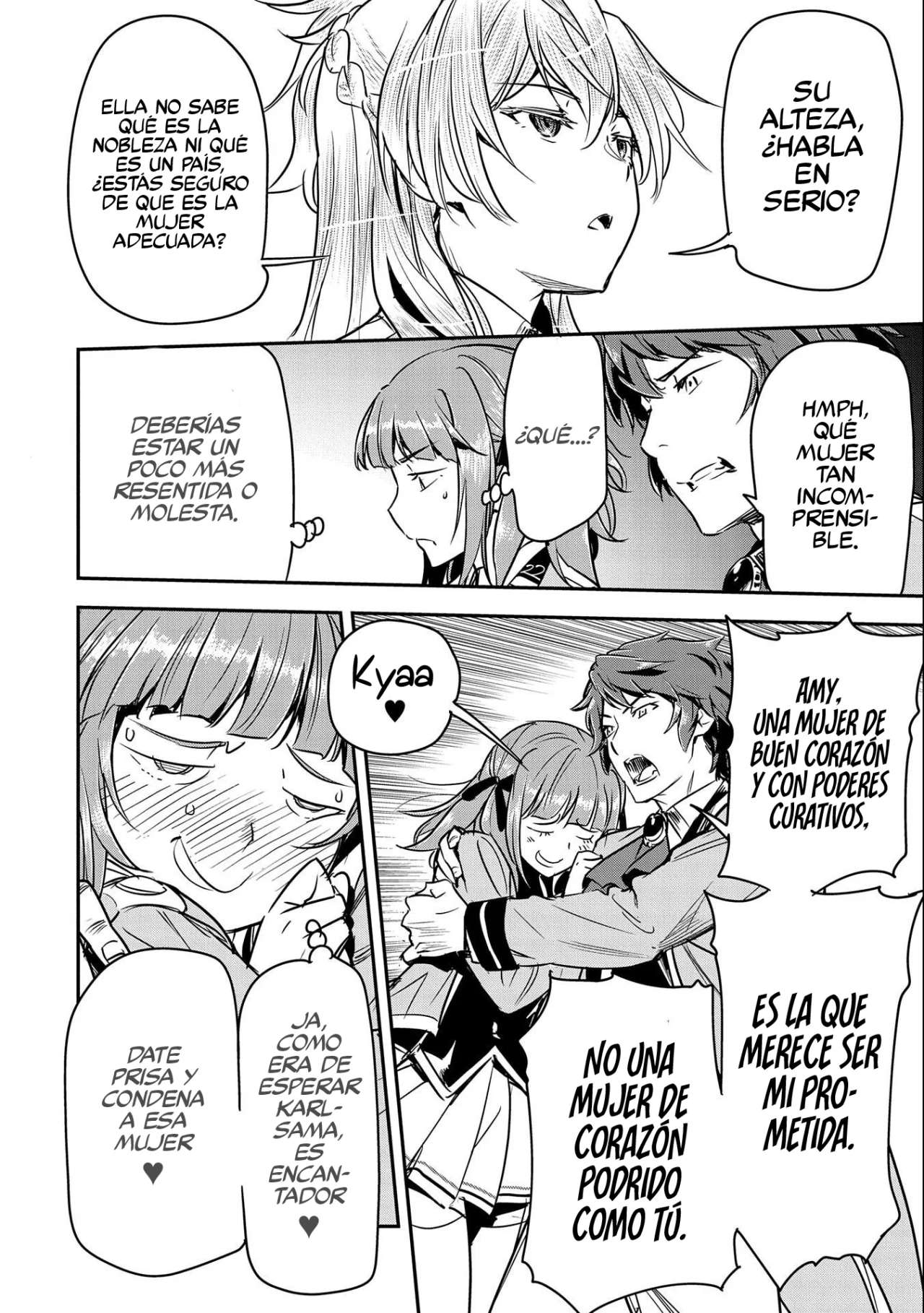 Chounin A wa Akuyaku Reijou wo Doushitemo Sukuitai Capitulo 21 página 2