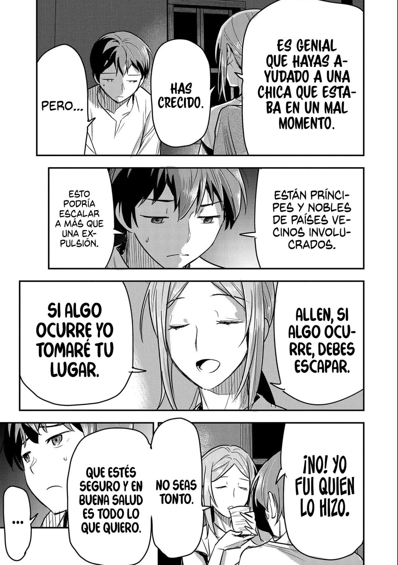 Chounin A wa Akuyaku Reijou wo Doushitemo Sukuitai Capitulo 23 página 15