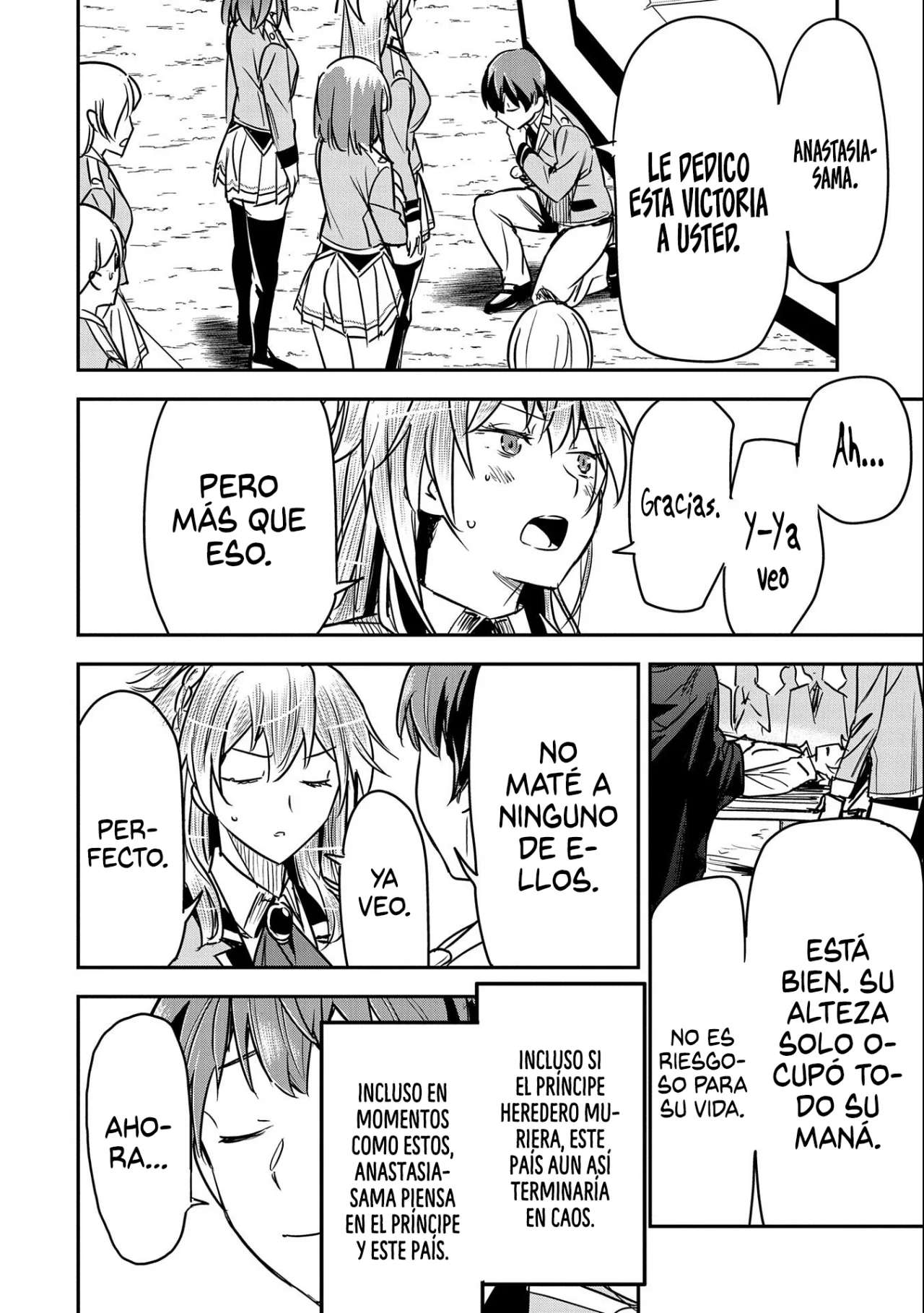 Chounin A wa Akuyaku Reijou wo Doushitemo Sukuitai Capitulo 23 página 8